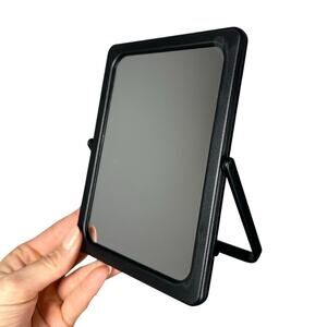 NWT Mary Kay Compact Travel Mirror with Black Folding Stand & Travel Bag